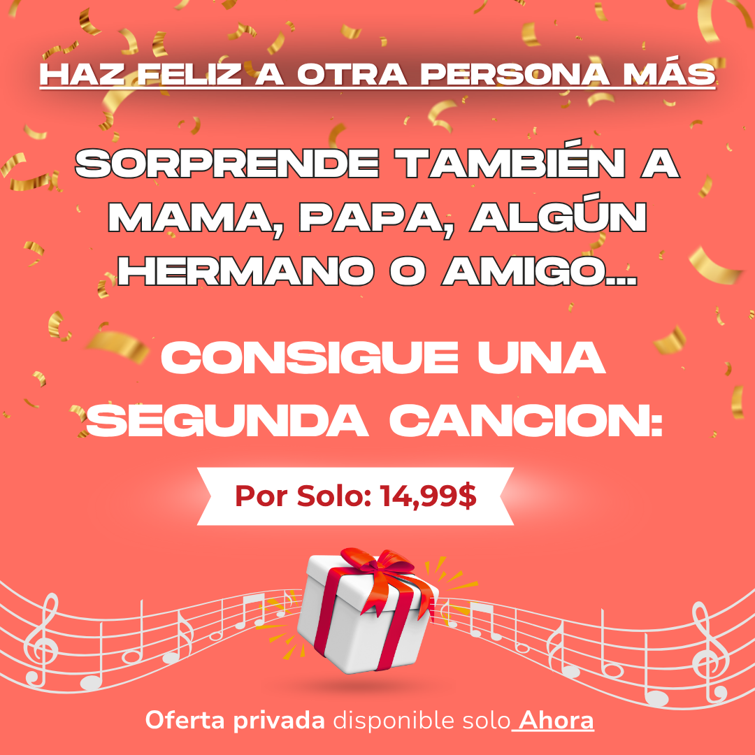 ¿Estas pensando en regalar otra canción a otra persona?