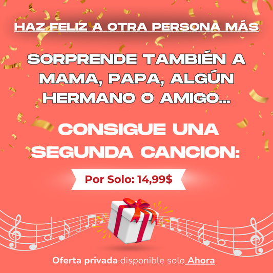 ¿Estas pensando en regalar otra canción a otra persona?