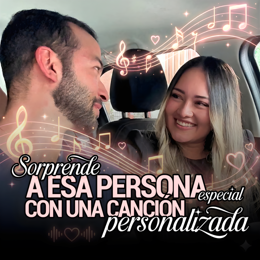 Convierte vuestra historia en una canción inolvidable
